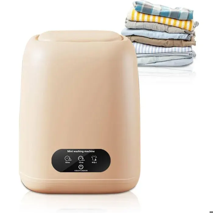 Mini Machine à Laver PlianteSeau à Linge Portable 6.5LPour Vêtements De Bébé Les Sous-vêtements Ou Les Petits Articles