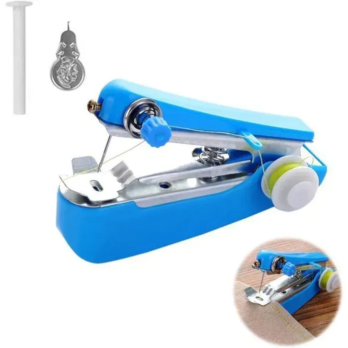 Mini Machine Coudre Portable lectrique Point Rapide pour Tissus et Vtements Pratique pour Adultes