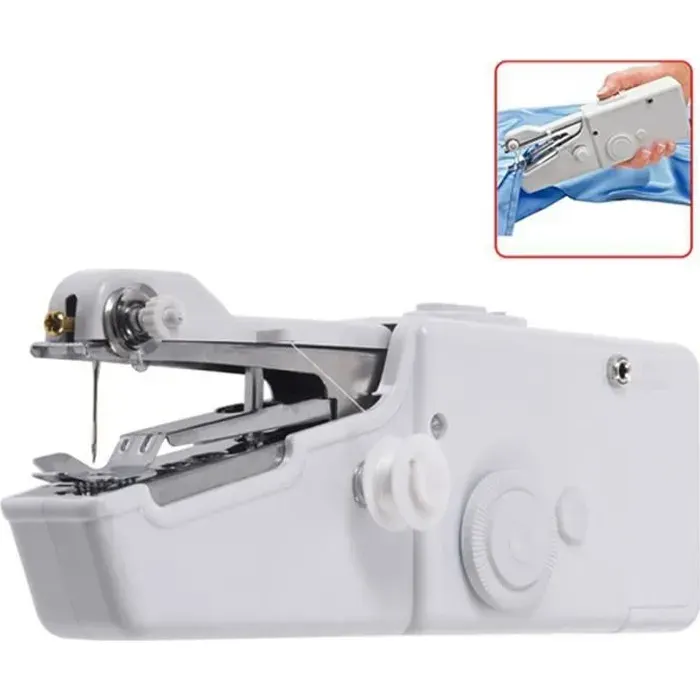 Mini point Machine a coudre electrique de maison de voyage portative portable de menage