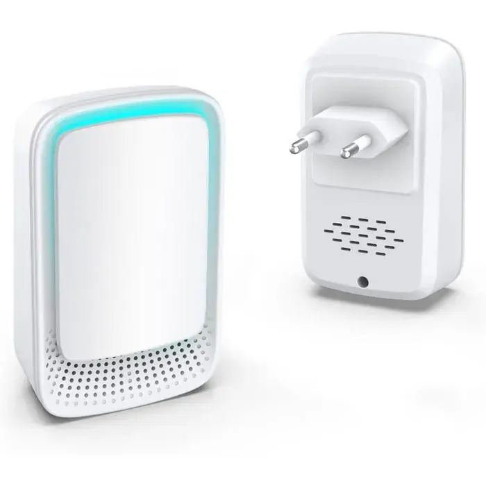 Mini purificateur dair à brancher idéal pour les chambres/maisons/salons/pièces pour animaux élimine les odeurs. — coloris Blanc