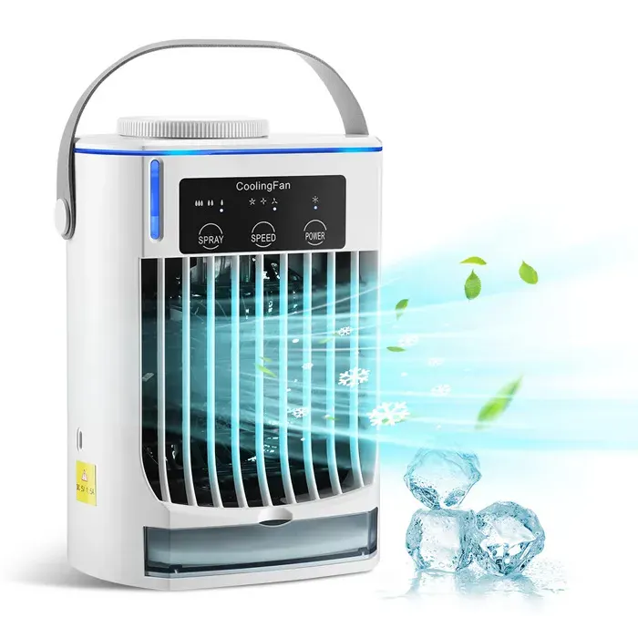 Mini Rafraîchisseur dair Évaporatif Portable Refroidisseur Humidificateur USB pour Bureau et Maison