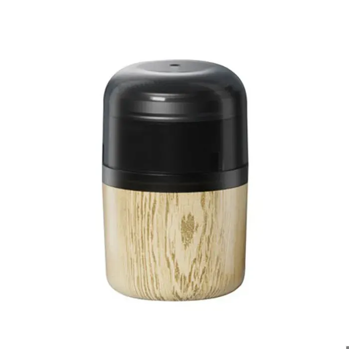 Mini rasoir électrique portable pour hommes rasoirs rotatifs lavables et étanches utilisation humide et sèche grain de bois