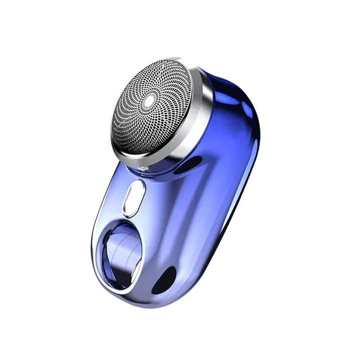 Mini rasoir électrique rasoir portable de voyage rasoir portable rechargeable par USB avec écran LED et trou de suspension