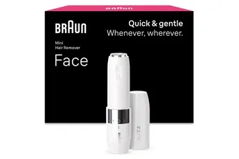 Mini rasoir visage Braun FS1000 Blanc — vue 2