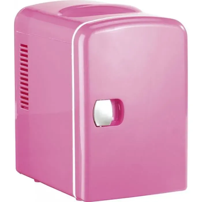 Mini réfrigérateur 2 en 1 - ROSENSTEIN & SOHNE - Rose - 4 litres - 12/230V