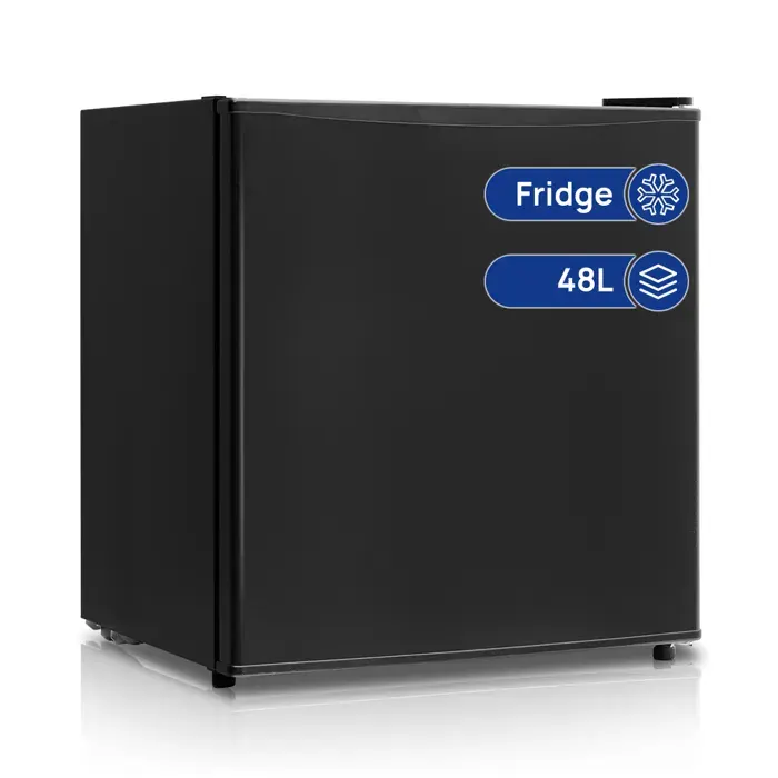 Mini réfrigérateur - 48 litres - SMETA - Petit réfrigérateur silencieux - Thermostat réglable pieds réglables - Porte réversible