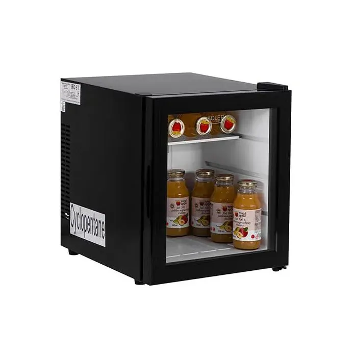 Mini Réfrigérateur - ADLER EUROPE - Glacière Portable AD 8088 - Refroidissement 5°C - Étagère en Verre — coloris Noire