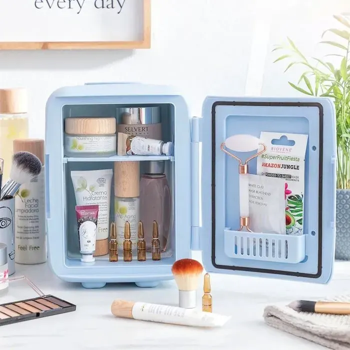 Mini Réfrigérateur Cosmétique - CELLUSTOP - 4 Litres - Portable - Fonction CHAUD/FROID - Silencieux