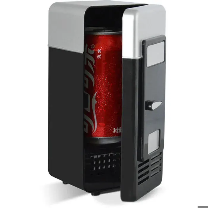 Mini réfrigérateur USB refroidisseur/réchauffeur boisson Bebe minibar réfrigérateur Mini Réfrigérateur De Voiture Frigo De