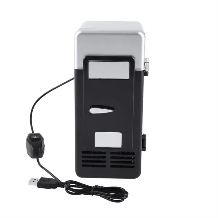 Mini Réfrigérateur USB - Vvikizy - Noir - Refroidissement Rapide - Portable - 194 x 9 x 9 cm