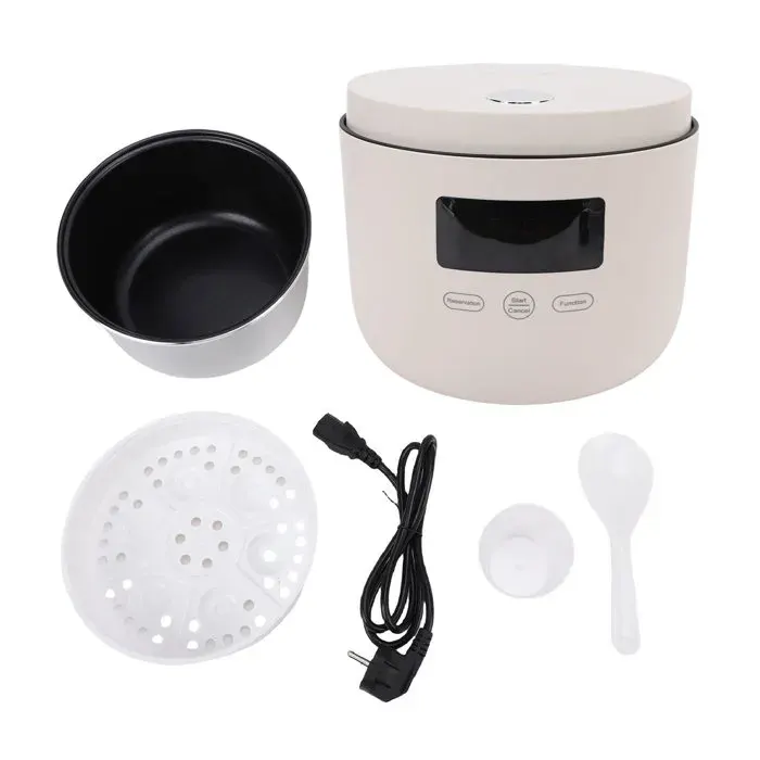 Mini Rice Cooker – MLBQ – 500 W 3 L – multifonction portable – pour petit espace bureau