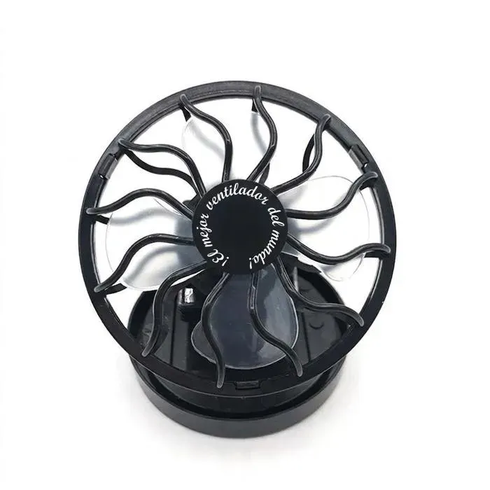 Mini ventilateur 3 en 1 rechargeable à énergie solaire Clip bureau et portable Silencieux 8 cm camping été chapeau ventilant