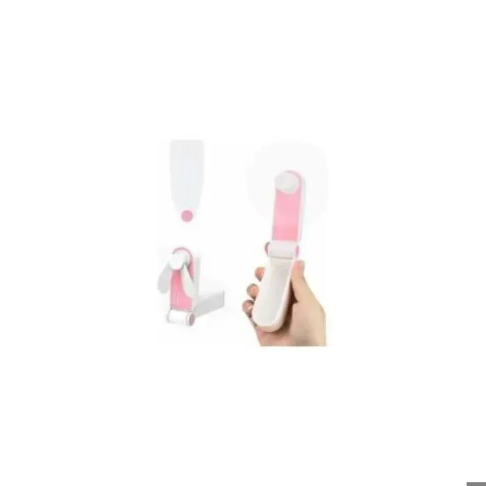 Mini ventilateur de poche pliable avec fonction de chargement USB ventilateur électrique portable – vert – Crezuo