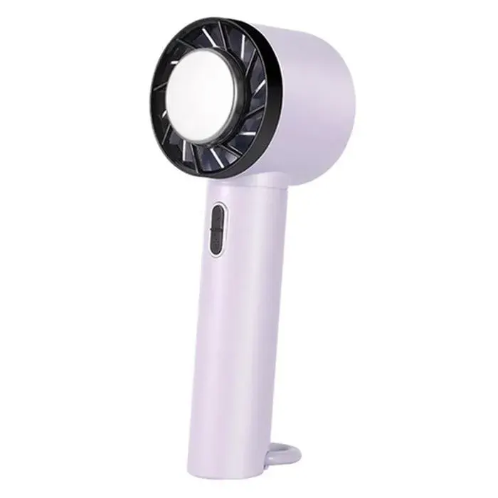 Mini ventilateur dété portable ventilateur de refroidissement portatif extérieur avec fonction de compression froide - Violet