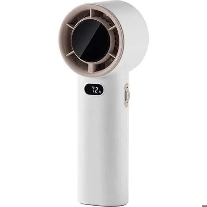 Mini ventilateur portable avec écran LED chargement USB et 100 vitesses de ventilation idéal pour les voyages le camping