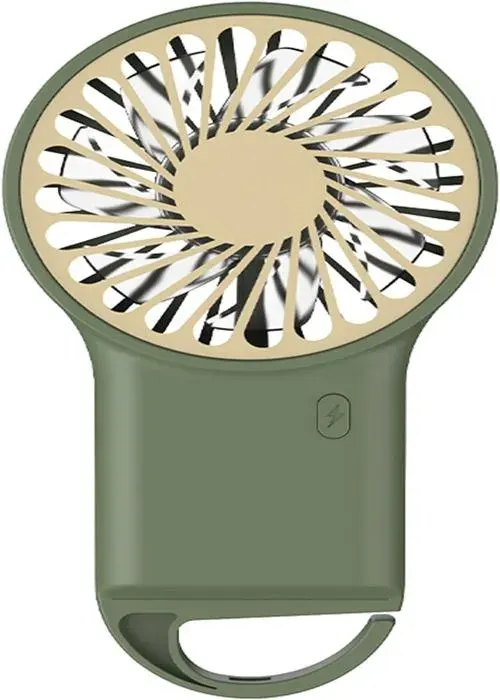 Mini ventilateur portable - AVEKI - Y17 - Rechargeable - 3 vitesses - Léger et élégant