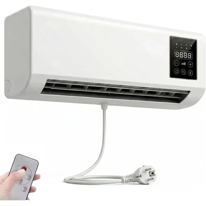 Mini ventilateur portable personnel (ventilateur numérique - violet)