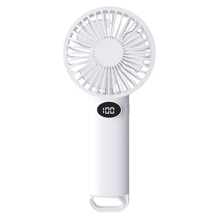 Mini ventilateur Portable Rechargeable à main 6 vitesses Design compact pour voyage bureau et extérieur Rafraîchisseur