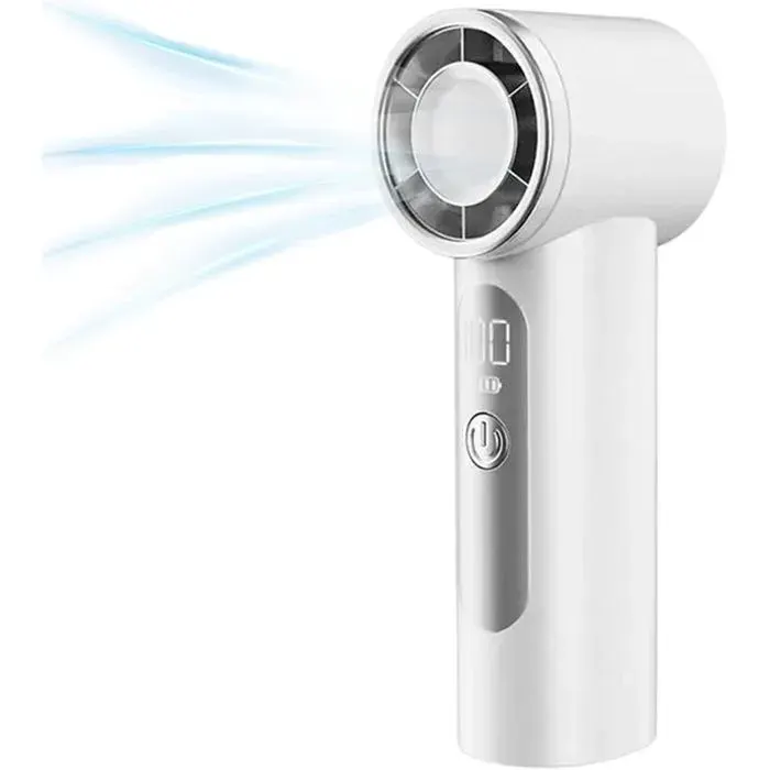 Mini ventilateur portableOutil refroidissement rechargeable par USB–Angle ultra-large de 160°–Pour voyage déplacementmaison