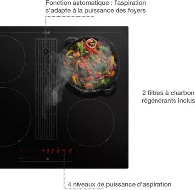 Miogo - Plaque Induction Aspirante Mhi601h Kit Recyclage — vue 2