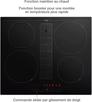 Miogo - Plaque Induction Aspirante Mhi601h Kit Recyclage — vue 3