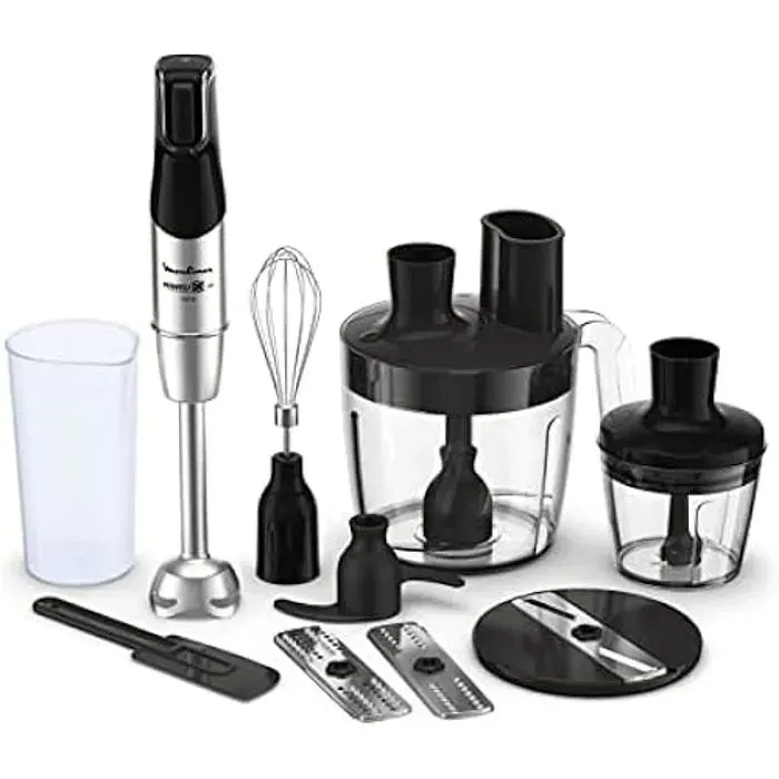 Mixeur à main - MOULINEX - Infinyforce Pro - 1200 W - Lames Powelix Life - Variateur ergonomique