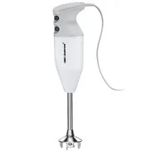 Mixeur à main UNOLD - 90410 - ESGE de luxe blanc 140W 2 présélections de vitesse — coloris Blanche