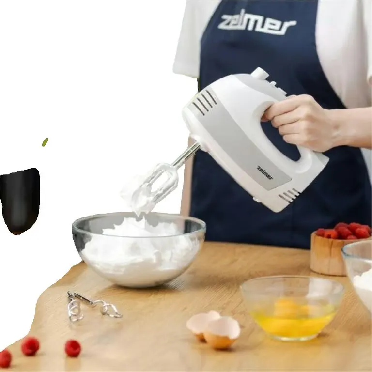 Mixeur à main Zelmer ZHM2450 blanc et gris - Neuf — vue 2