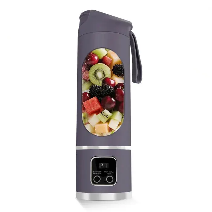 Mixeur à smoothie portable - SONGHUI - 12 lames - 50 W - 500 ml - Rechargeable USB