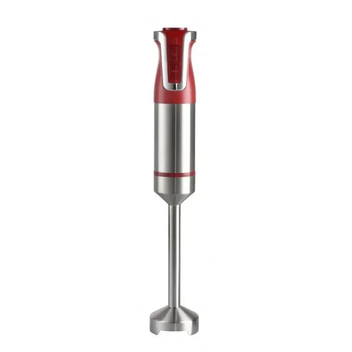 Mixeur plongeant à main - ROYALTY LINE - RLESTM800-RED - 800 W - Réglage vitesse variable - Rouge