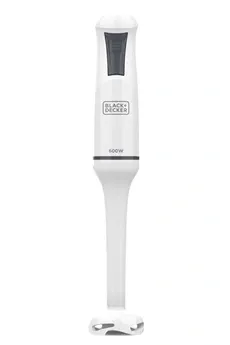Mixeur plongeant Black+Decker BXHB600E 600W Blanc — vue 2