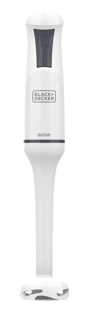 Mixeur plongeant Black+Decker BXHB600E 600W Blanc