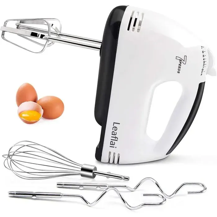mixeur plongeant électrique - 7Vitesse réglable compatible lave-vaisselle