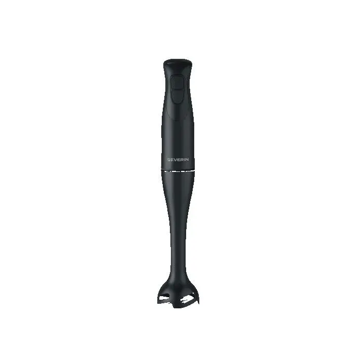Mixeur plongeant électrique - SEVERIN - 350W Pied amovible Fonction turbo Pour soupes smoothies sauces ... - Noir 3760
