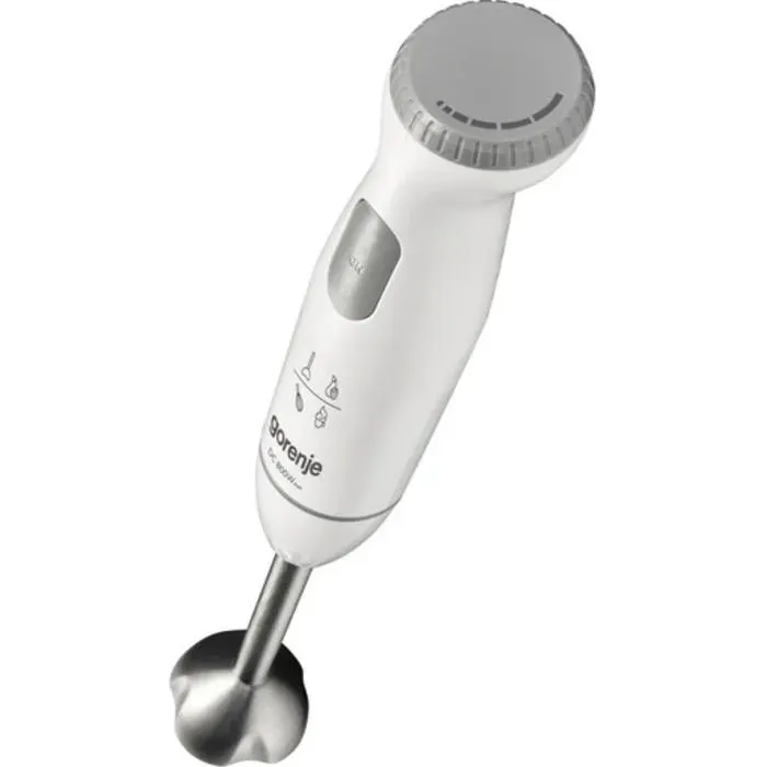Mixeur plongeant - GORENJE - HBC802QW - Blanc - 600W - Compatible lave-vaisselle