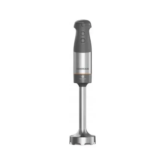 Mixeur plongeant - KENWOOD - Triblade HBM60.307GY - 1000 W - Variateur de vitesse - Pied inox 8 cm