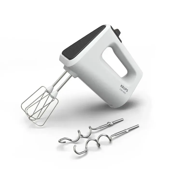 Mixeur plongeant - Krups - GN400111 - 450 W - Blanc - Pétrir et Mixer — coloris Blanche