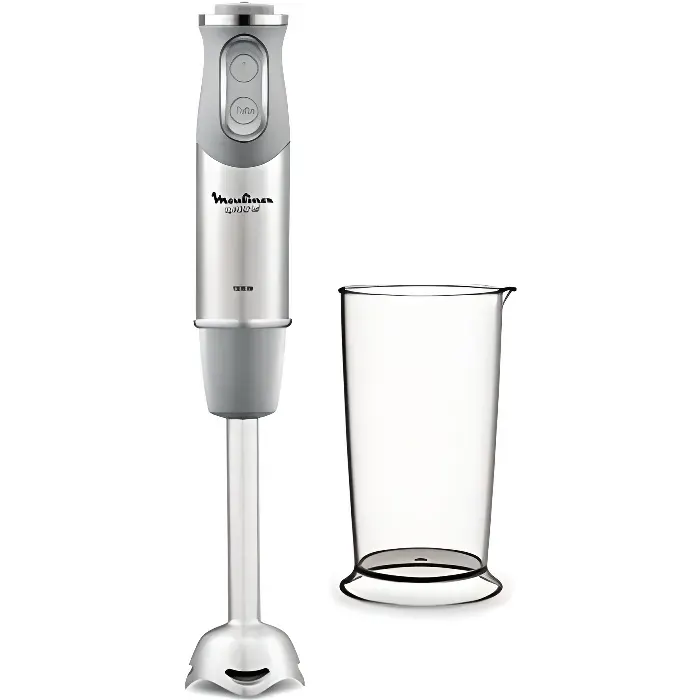 Mixeur plongeant - Moulinex - Quickchef DD65AD10 - 1000W - Gris - 10 vitesses