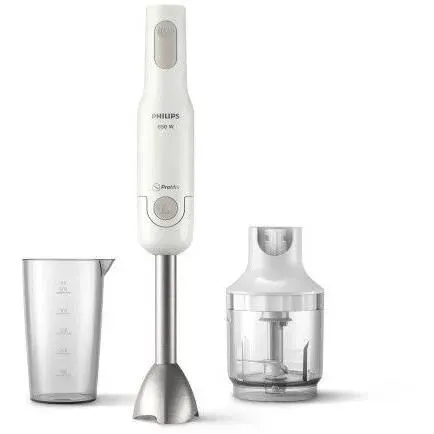 Mixeur plongeant - PHILIPS - HR2535/00 - 650 W - Blanc - Anti-Éclaboussures