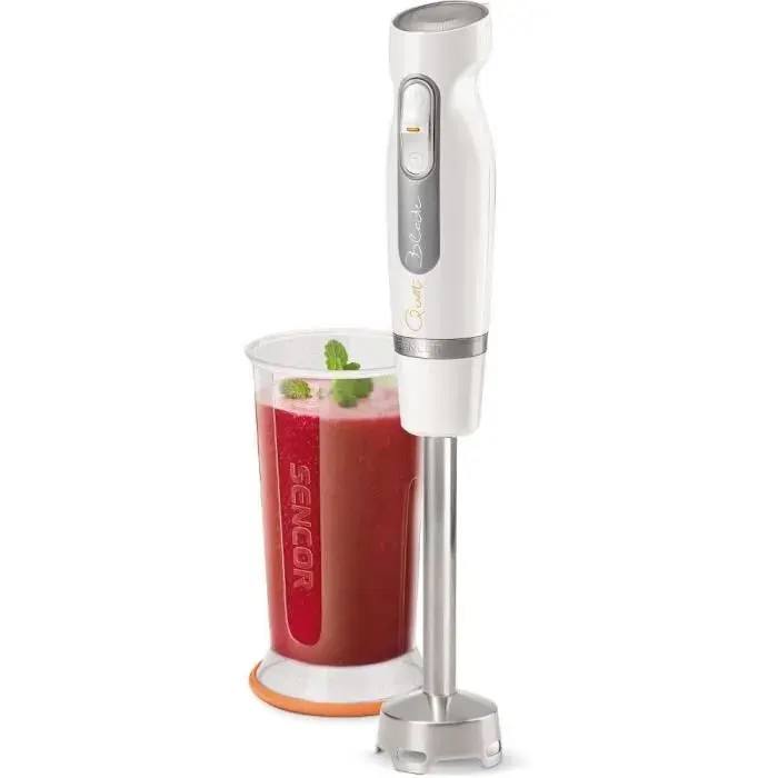 Mixeur plongeant - SENCOR - SHB4358WH - 800W - Blanc - 2 vitesses