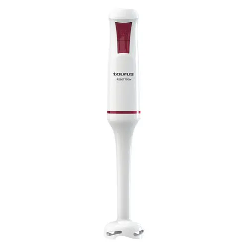 Mixeur plongeant Taurus Robot 750 Blanc Rouge