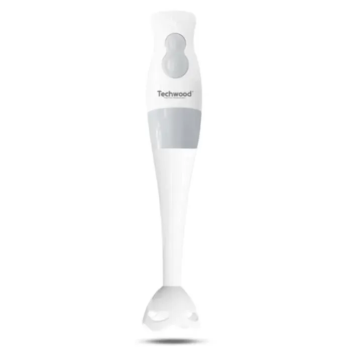 Mixeur plongeant - TECHWOOD - 250-300W - 2 Vitesses - Pied démontable - Blanc