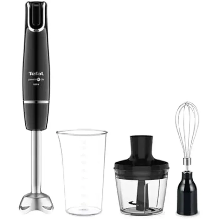 Mixeur plongeant - TEFAL - InfinyForce HB943838 - 1000 W - 08 L - Noir
