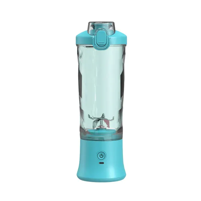 Mixeur portable multifonction mini blender rechargeable extracteur de jus mixeur à fruits pour cuisine et voyage，Blue