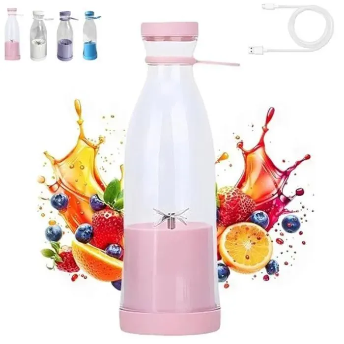 Mixeur portable presse-agrumes portable sans fil presse-agrumes pour smoothies pour milkshakes et smoothies-C