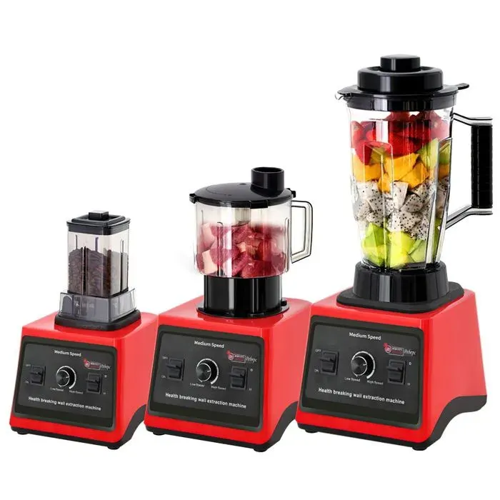 Mixeur professionnel mixeur multifonction puissant Joulli 3 L + 15 L + 05 L 38 000 tr/min 15 réglages de vitesse