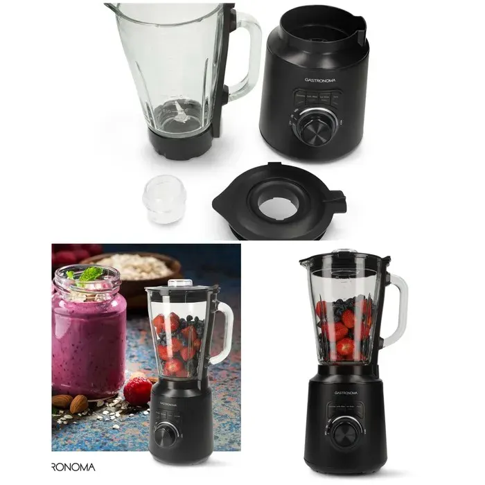 Mixeur sur socle - GASTRONOMA - Gastronoma - 1500 W - Bol verre 15 L - 2 vitesses