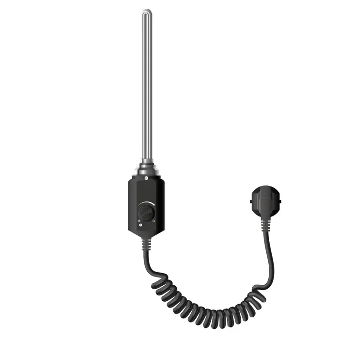 ML-Design Thermoplongeur 300W Noir avec thermostat et écran LCD