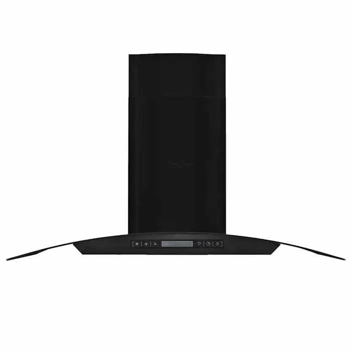 &Mode Hotte Aspirante Cuisine - Hotte murale Acier inoxydable - 756 m³/h 90 cm Noir Sale855667