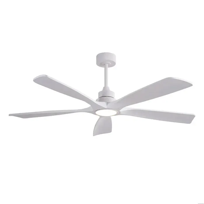 Modenuit Plafonnier ventilateur 36 pouces blanc avec LED télécommande 6 vitesses moteur DC réversible